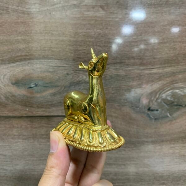 Dharma Wheel Deer Set | 24 Karat Gold Plated